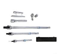 Lot de 10 clés à douille pivotantes en acier au chrome vanadium pour des conditions difficiles et une application mécanique constante