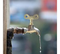 Lot de 10 clés de purge de radiateur compactes pour l'entretien du chauffage - Outil de construction en métal léger pour une ventilation pratique de valve de radiateur