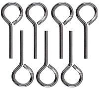 Lot de 10 clés hexagonales standard de 0,3 cm avec boucle complète llen pour dispositif de sortie de panique