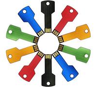 Lot de 10 clés USB 2.0 en métal - 16 Go - Mixtes