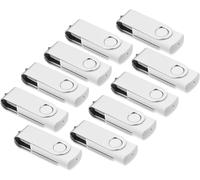 Lot De 10 Clés Usb 2.0 Pivotantes , Stockage (Noir)[MEM8291613]