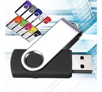 Lot de 10 clés USB à capacité réelle - 1 Go, 4 Go, 8 Go - 64 Mo