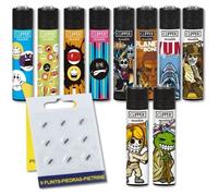 Lot de 10 Clipper Aléatoires + 9 Pierres Clipper