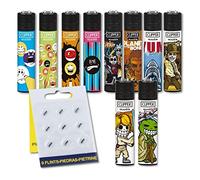 Lot de 10 Clipper Aléatoires + 9 Pierres Clipper