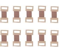 Lot de 10 clips de bandage, clips métalliques extensibles, clips interchangeables pour différents types de bandages, fournitures de bandage, clips de bandage élastiques