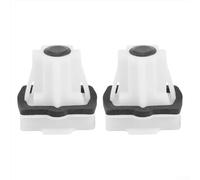 Lot de 10 clips de boucle de siège arrière de voiture compatibles avec C3 pour C4 pour elysee pour 301 208, OEM 1609267180 Fixation intérieure, plastique noir et blanc