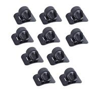 Lot de 10 clips de câble de frein pour vélo - En aluminium - Durabilité - Pour une installation facile - Durabilité - Guide de ligne de frein de frein
