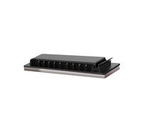Lot de 10 clips de câble pratiques avec base adhésive pour l'organisation et la prévention des enchevêtrements de fils pour la maison ou le travail
