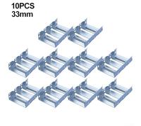 Lot de 10 clips de drainage de l'eau pour panneau solaire pour améliorer l'efficacité de votre système photovoltaïque en gardant les panneaux propres (10 pièces - 30 mm)