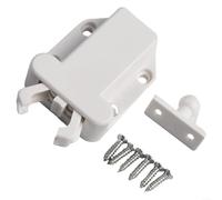 Lot de 10 clips de drainage d'eau pour panneau solaire en acier inoxydable compatibles avec les cadres de 30 mm, 35 mm, 40 mm d'épaisseur, redirection automatique de l'eau (blanc)