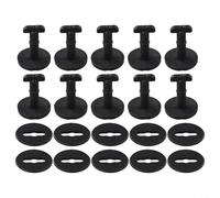 Lot de 10 clips de fixation en nylon pour tapis de sol E46 318I 325I X3