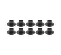 Lot de 10 clips de fixation en plastique noir pour doublure d'arche de roue, compatibles avec Renault-Logan Sandero Générations 2 3 4 Kangoo 2 Duster Kaptur pour Laguna 3