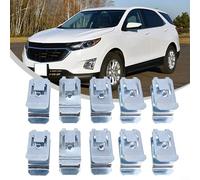 Lot de 10 clips de fixation pour poignées de toit intérieures de voiture, idéal pour sécuriser les panneaux de garniture