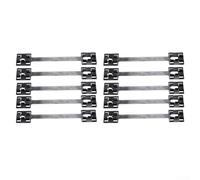 Lot de 10 clips de fixation pour seuil de portière de voiture Opel Corsa Astra Vectra 164987 9174457