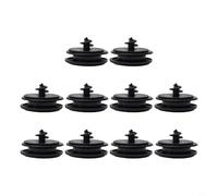 Lot de 10 clips de fixation pour tapis de sol de voiture conçus pour garder les tapis sécurisés et améliorer la propreté intérieure