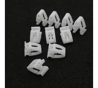 Lot de 10 clips de fixation pour voûte de roue 1613486980 compatible avec Peugeot 208