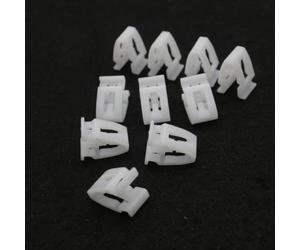 Lot de 10 clips de fixation pour voûte de roue 1613486980 compatible avec Peugeot 208