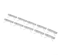 Lot de 10 clips de garniture de pare-brise avant pour XC60 (2008-2016) - Pièce de rechange OEM 30753487, plastique blanc et métal