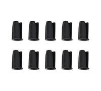 Lot de 10 clips de guidage de câble de frein et de vitesse de vélo en forme | Boucles d'acheminement de câble pour vélo de route et VTT - Gestion des fils de boîtier extérieur - Guide de câble en U noir