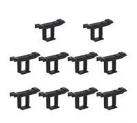 Lot de 10 clips de guidage d'eau photovoltaïque pour une gestion efficace de l'eau et l'élimination des boues sur les modules photovoltaïques (33 mm)