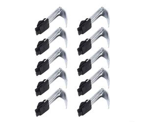 Lot de 10 clips de montage d'évier pour les applications d'évier nécessitant un soutien et un réglage de l'angle sur les structures de base d'armoire