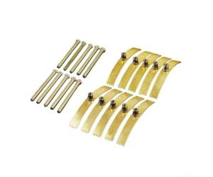 Lot de 10 clips de réparation de douilles de type 86, kit d'économie de boîte arrière en métal avec tiges de support et crochets pour une réparation efficace des prises et des interrupteurs
