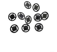 Lot de 10 clips de retenue d'isolation de capot en plastique pour Nissan modèles 65832F5000 65846 30F00 Compatible avec Villager 1999 et plus