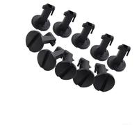 Lot de 10 clips de retenue pour Range Rover pare-chocs avant et couvercle central LR012844 Fixation en plastique 23 mm