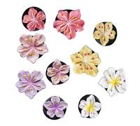 Lot de 10 clips désodorisants de voiture en forme de marguerite en forme de fleur de marguerite - Accessoire de voiture - Décoration intérieure pour femme