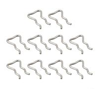 Lot de 10 clips d'injecteur en acier inoxydable pour circuit de carburant diesel Bosch, pièces de rechange