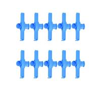 Lot de 10 clips hermétiques pour sachets alimentaires, clips à pointe anti-déversement avec impression Vista, design de sécurité, tige d'étanchéité étendue, clip d'étanchéité pour collations, pop-corn