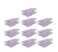 Lot de 10 clips pour étiquettes de supermarché, supports de présentation, porte-étiquettes, porte-cartes, accessoires de plaque de grille, clips de vente au détail