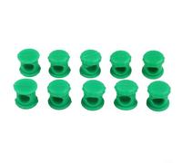 Lot de 10 clips pour plantes grimpantes, supports muraux sans perforation, fixations de jardin en plastique vert pour plantes grimpantes d'intérieur et d'extérieur, 2 x 2 x 2 cm