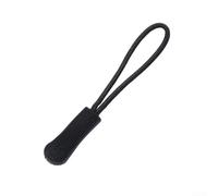 Lot de 10 clips robustes pour fixation de corde, fixation de boucle de rechange fiable (noir)