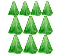 Lot de 10 cloches de jardin pour plants, colliers anti-limaces et escargots défense contre les escargots tueurs de limaces et d'escargots Sluggo, grandes couvertures de plants protections de plants