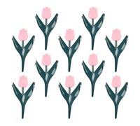 Lot de 10 clôtures décoratives pour parterres de fleurs, jardins, fermes, cimetières, patios et jardinage