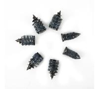 Lot de 10 clous de réparation de pneus en caoutchouc pour pneus sans chambre à air, 5,3 x 11,7 cm grand et petit kit de réparation de 6,8 x 12,7 cm avec haute dureté, résistant à l'usure (10 pièces