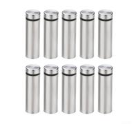 Lot de 10 clous en acier inoxydable pour fixer solidement des publicités sur des panneaux d'affichage (12 x 60 mm)