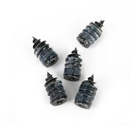 Lot de 10 clous en caoutchouc pour réparation de pneus sans chambre à air compatibles avec les solutions de crevaison de pneus d'automobile, moto, camion, bus et véhicule agricole (10 pièces grandes)