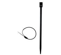 Lot de 10 colliers de câblage 6x 175mm - Noir - Zenitech