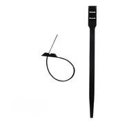 Lot de 10 colliers de câblage 9x 180mm - Noir - Zenitech