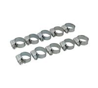Lot de 10 colliers de serrage - 12 - 20 mm (OO)