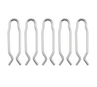 Lot de 10 colliers de serrage à ressort en acier inoxydable 304 robustes compatibles avec Karcher K3 K4 K5 K6 pour nettoyeur haute pression K7 Kit de réparation antirouille