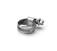 Lot de 10 colliers de serrage HS 120 - Filetage sans fin - En acier - Plage de serrage : 100-120 mm