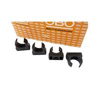 Lot de 10 colliers de serrage OBO Bettermann M20 - Pour collier de serrage - Attachable - Noir profond - 20 mm