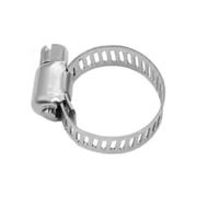 Lot de 10 colliers de serrage réglables en acier inoxydable - Fixations durables for tuyaux de carburant, d'eau et en silicone(155-178mm)