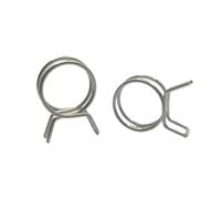 Lot de 10 colliers serrage en acier inoxydable for tuyaux 5 à 14 mm, avec ressorts, for conduites carburant et accessoires quincaillerie(13mm)