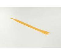 Lot de 10 Colliers textiles ré-ouvrables auto-agrippant Velcro Jaune 200x12.5mm-HellermannTyton