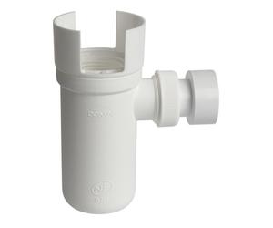 Lot de 10 Comap Siphon de groupe de sécurité avec déflecteur 26x34, 32 mm, blanc (887718-GVP10)