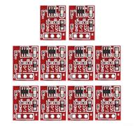 Lot de 10 commutateurs tactiles capacitifs TTP223, mode autobloquant/non verrouillable, 2,5 V-5,5 V, carte PCB 15 x 11 mm pour Arduino, Raspberry Pi, DIY Electro